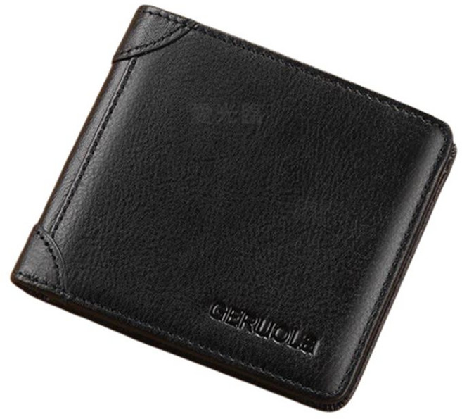 復古頭層牛皮 男士錢包 短夾