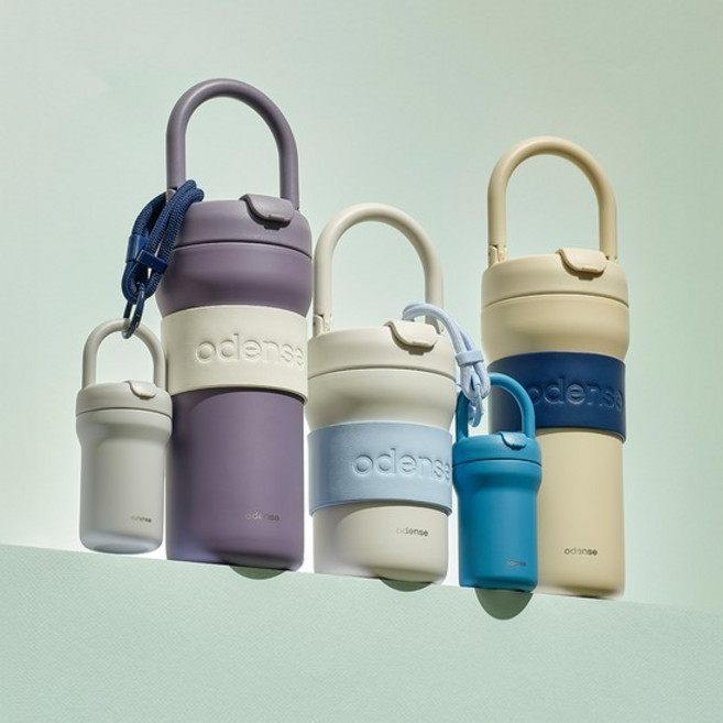 8위 - 오덴세 투웨이 텀블러 세트 (720ml+100ml), 1개, 720ml, 퍼플/핑크