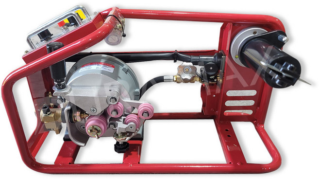 듀라맥스 송급장치 350A 500A 겸용 CO2 용접봉 송급기 피더기, 1개, 니들밸브현대