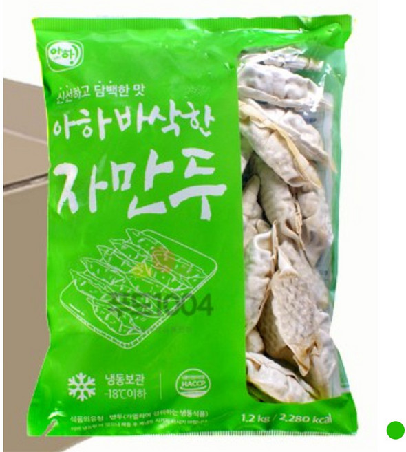 아하만두 찰수수부꾸미 1.2kg(개당 80g), 1.2kg, 1개