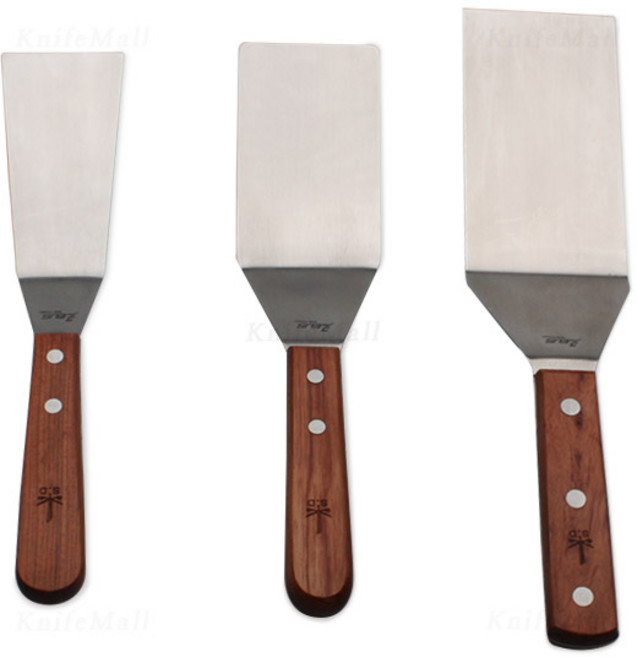 제우스 사각 스패치 뒤집개 뒤지게 철판요리 홈베이킹, 전체길이 260mm
