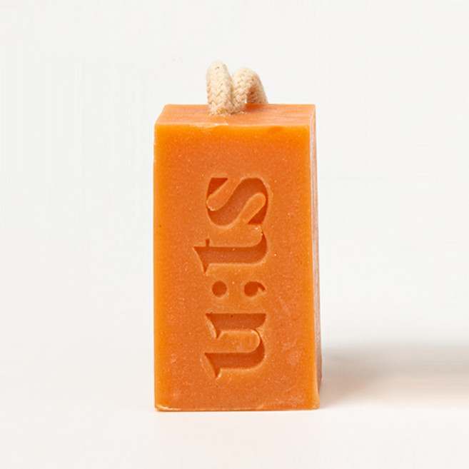 유티에스 클렌징바 바디바 천연수제 세안비누 클렌징비누, 160g, 애프리콧 바이탈(각질/진정)