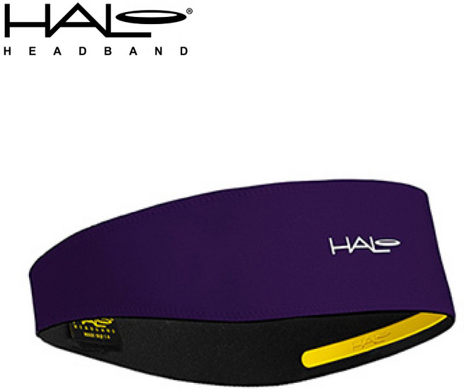 [미국 할로 정품] 스포츠 헤드밴드 2인치밴드형, 퍼플, 1개