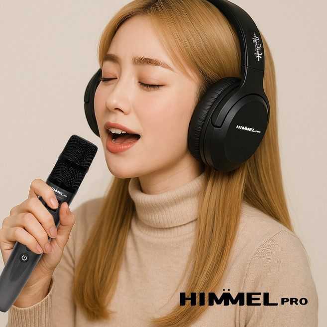 블루투스 마이크 힘멜프로 휴대용노래방 스튜디오급 음질 헤드씽 프로, 헤드씽프로