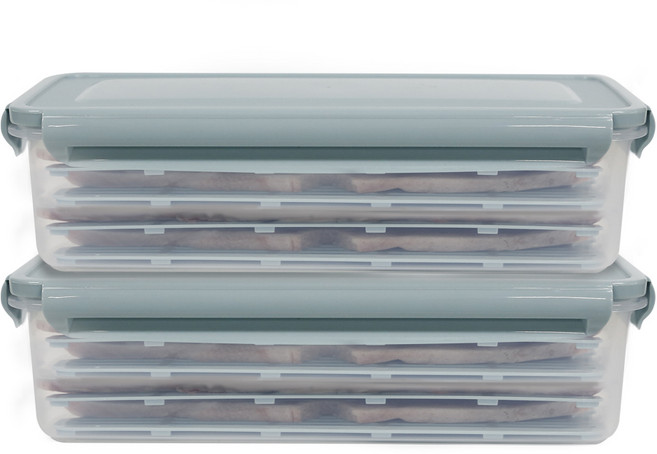 나누담 냉동 보관 트레이 용기 1.7L, 1개입, 2개