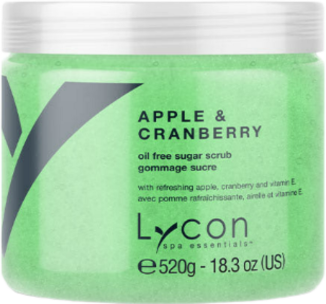 라이콘 슈가스크럽 Lycon Sugar Scrub 520g 애플&크랜베리, 1개