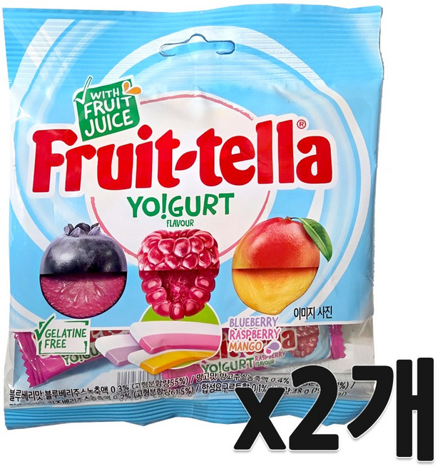 후르트텔라 요거트, 48g, 2개