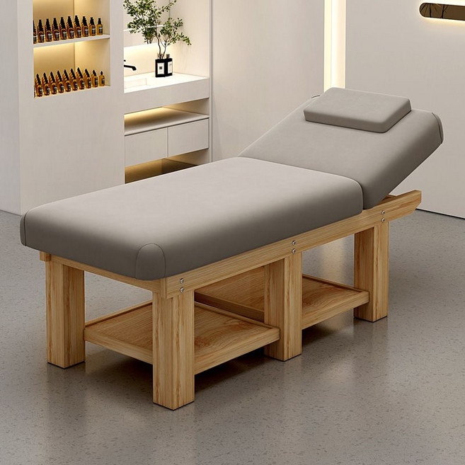 미용전동베드 마사지베드 업소용 목욕탕 세신 때밀이 침대 사우나 피부관리, 공식 표준, 그레이 레더 전동모드 190x80