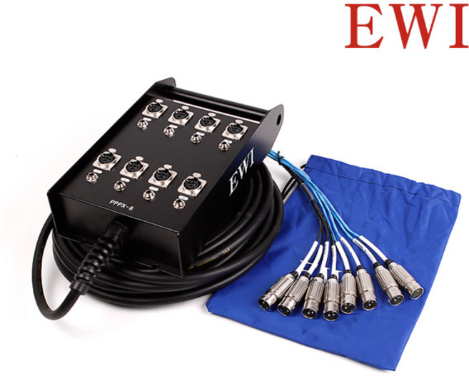 EWI PPPX 8 박스형 멀티 스네이크 케이블, PPPX-8-15M, 1개