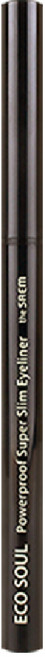 {DD}}__더샘 에코 소울 파워 프루프 [초슬림] 아이라이너, BK02 애쉬 블랙, 1개