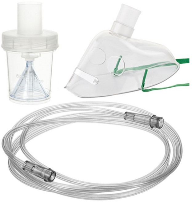 대석메드(3569) 네블라이저키트 마스크형 가정용 호흡기 마스크 (성인용), 1개, 1개입