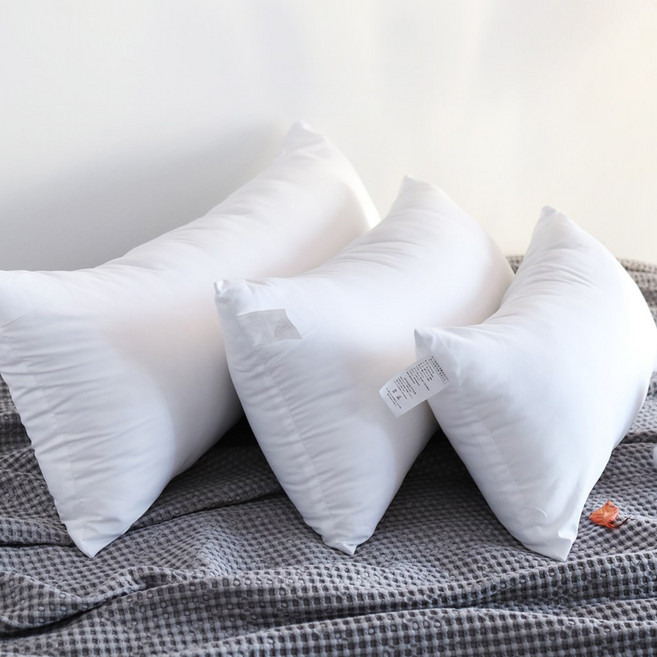 네모라인 국내제조 기댈수록 편안한 달잠 삼각 등쿠션 용 보조쿠션 솜, 1개