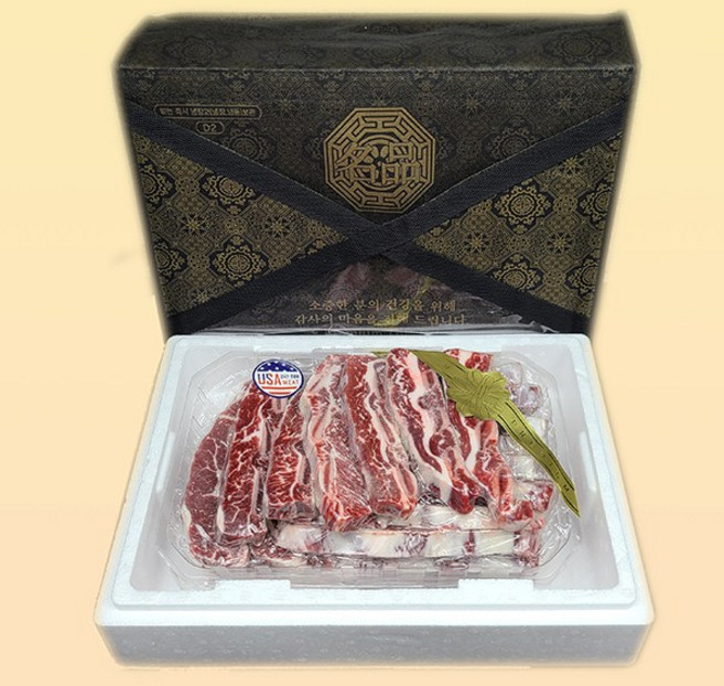 LA 갈비 선물세트 3kg 미국산 초이스등급, 1개