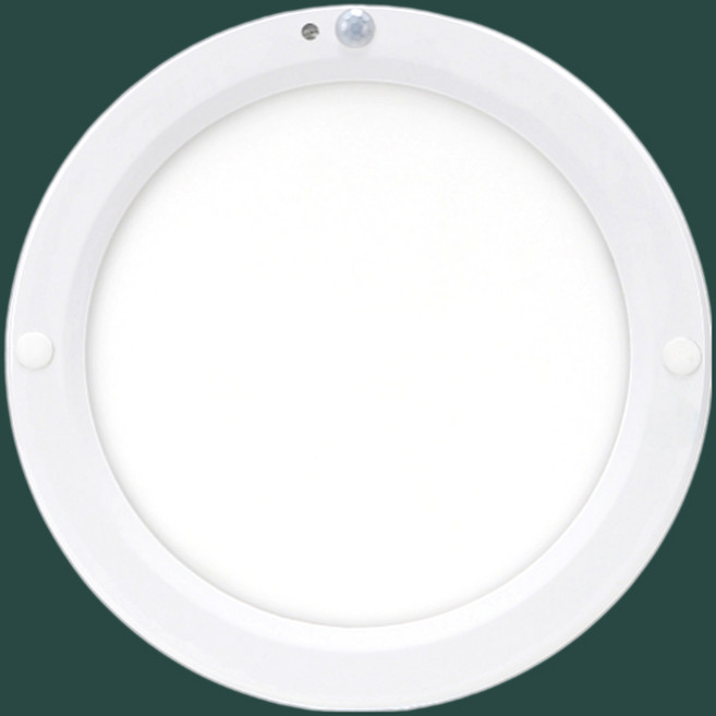 LED 엣지 20W 원형센서등 8인치 아파트 현관 드레스룸 센서등, 주백(4000K)