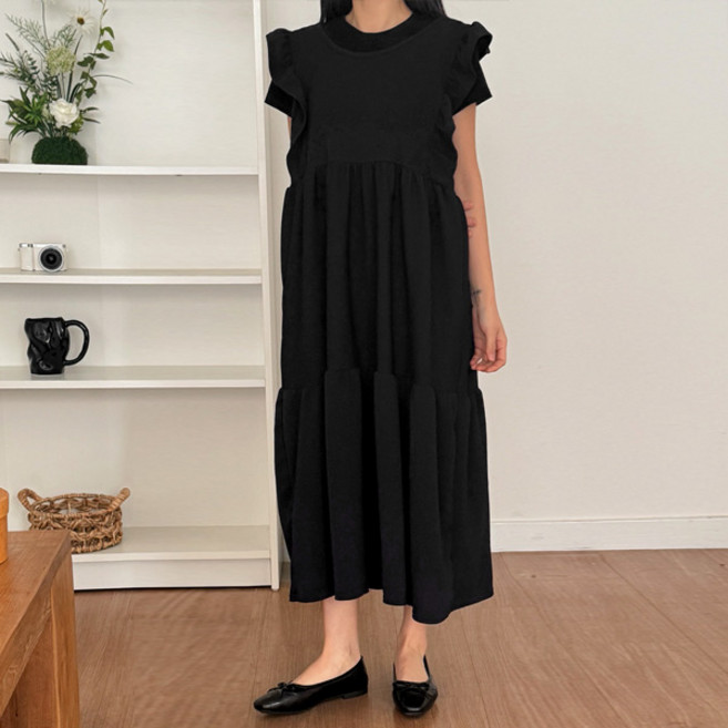 마이쏭 여성 빅사이즈 여름원피스 러비프릴캉캉롱원피스