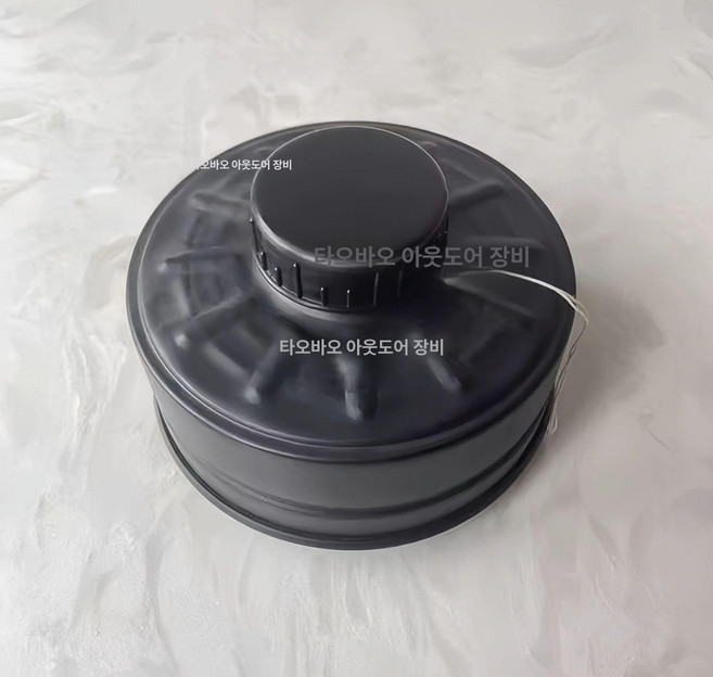 군용 방독면 호흡기 마스크 화생방 대피용 공기 방연, 1개, 필터캔유효기간만료