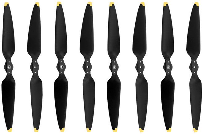 DJI Air 3S Drone 경량 윙 팬용 프로펠러 소품 블레이드 교체 Air 3 퀵 릴리스 액세서리 용 예비 부품, [01] 4 pairs Golden