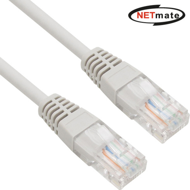 UTP다이렉트 CAT.5E 랜케이블 케이블20m NMC-U5200G 다이렉트케이블 네트워크, 로니야01cp 본상품선택, 1개