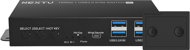 크이바 8K 60Hz UHD 21 KVM스위치 8922KVM-8K, 단품, 1개