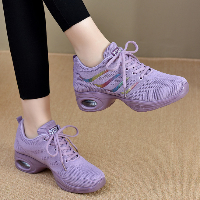 스포츠댄스화 여성라인댄스화 재즈슈즈 줌바운동화 댄스화5cm굽