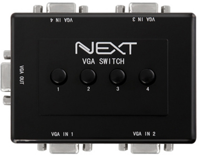 4:1 VGA 모니터스위치 . 선택기, 상품선택, 1개