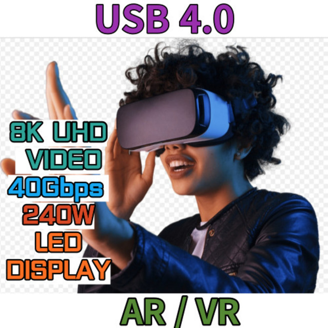 USB4 C to C 90도 케이블 맥북 노트북 240W 스마트폰 초고속 충전 UHD 8K 60Hz 출력 40Gbps 데이타전송 썬더볼트 호환, 1개