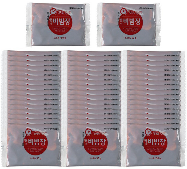 소소락 비빔소스 50g, 50개
