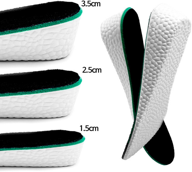 1+1 메모리폼 키높이 깔창 1.5cm 2.5cm 3.5cm