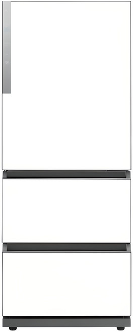 [색상선택형] 삼성전자 비스포크 328L 김치플러스 3도어 냉장고 방문설치, 에센셜화이트, RQ33DG71J3EW