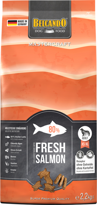 벨칸도 마스터크래프트 애견사료, 1개, 2.2kg, 연어