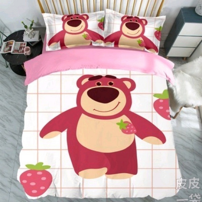 토이스토리 이불 커버 세트 랏소베어 세트 베개 침구, AZ