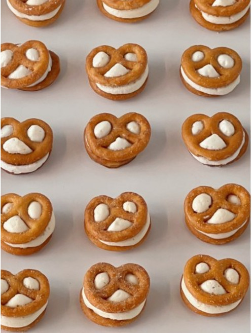 프레첼 머랭 샌드 쿠키 답례품오지리널, 1개, 80g