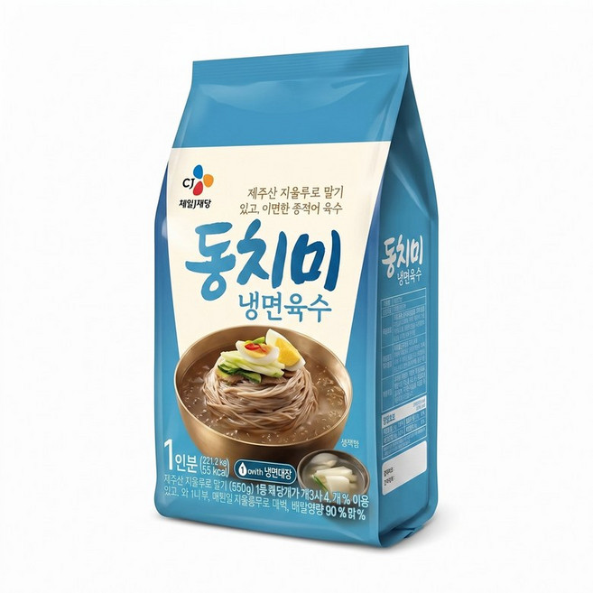CJ 동치미 냉면육수 300g x30개+함흥비빔냉면소스 85g x2개, 30개