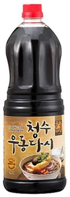 우동 육수 원액 다시 간장 양념 소스 가다랑어 국물 요리 전골 국수, 1개, 1.8L