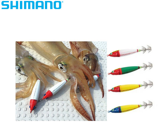 시마노 코로코로슷테 이카메탈스테 한치낚시 QS-415R 오모리그 선상루어, 018호-517210, 1개