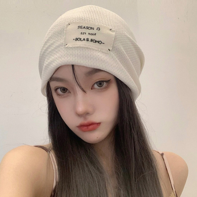 남녀 비니 모자 패치 여름 항암비니