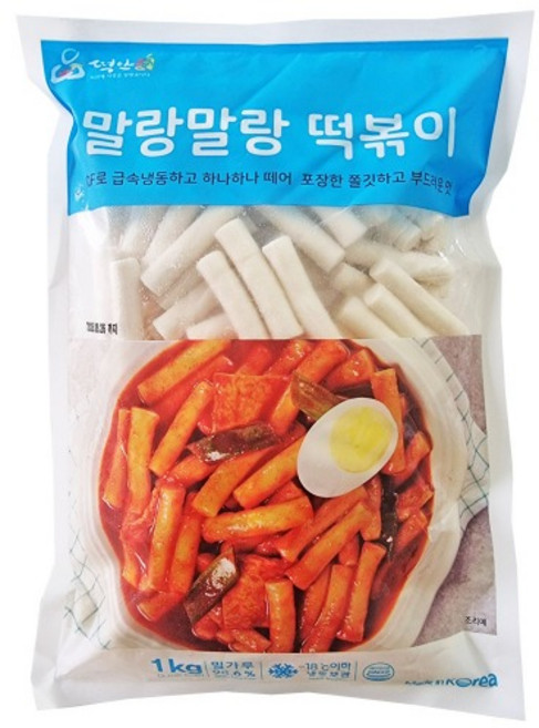 떡안애 말랑말랑 떡볶이 1kg, 1개