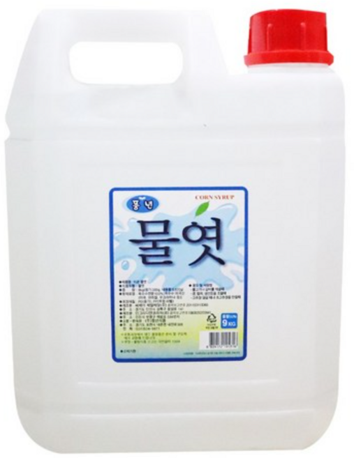 풍년 이온 물엿 고당도 말통 대용량 식자재 식당 업소용, 9kg, 1개