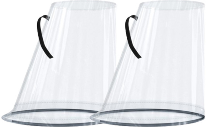 전기차충전기 커버 방수덮개 2개 세트, 투명, 1세트