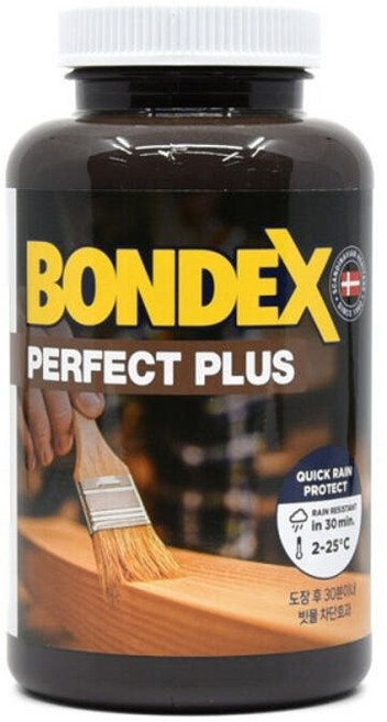 본덱스 수용성 스테인 플러스, 1개, 500ml, 738 다크월넛