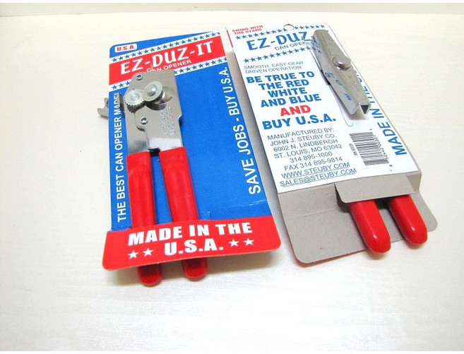 미국 회전 캔오프너 (대) 통조림 따개 USA EZ, 1개