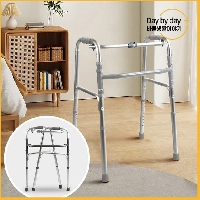 바른생활이야기 알루미늄 일반워커 보행보조기, 1개