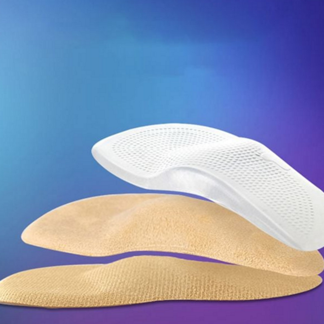 깔창 기능성 아치 발패드 형 남자구두 신발 발바닥 쿠션 실리콘, 아치형칼창 스킨 S, 1개