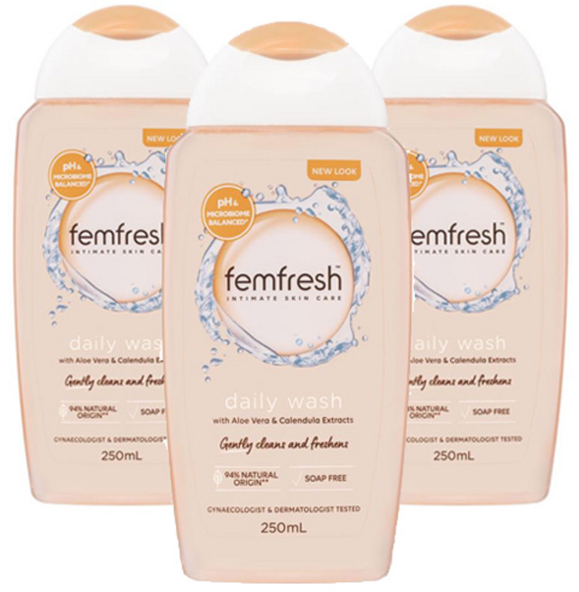 [펨프레쉬] 여성청결제 데일리 워시 250mlX3, 3개, 250ml