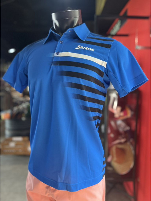 SRIXON 高爾夫Polo衫 短袖衫 DESCENTE日本製造 吸水速乾 機能散熱 防曬係數15