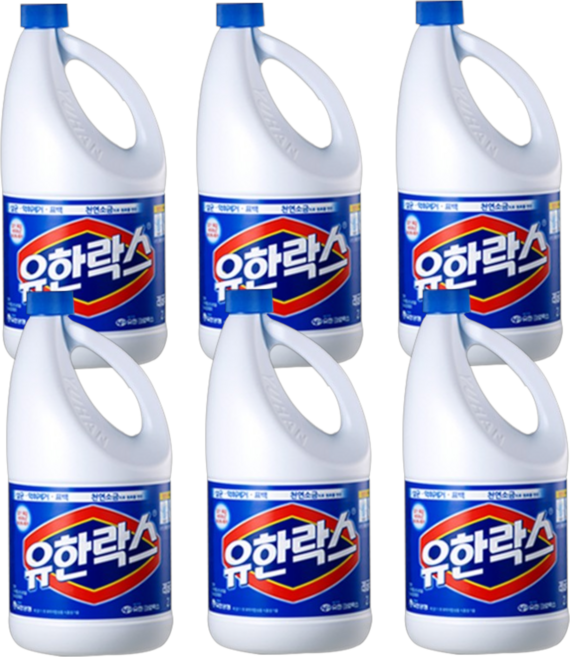 (HK)유한락스 레귤러2리터 1박스