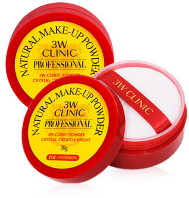 3W클리닉 내추럴 메이크업 파우더 30g 루스파우더, 10호 투명펄, 1개