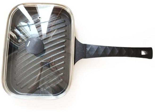 퀸센스 피오르 피쉬 IH 그릴팬 5433/ 캠핑 구이 그리들 후라이팬, 1개