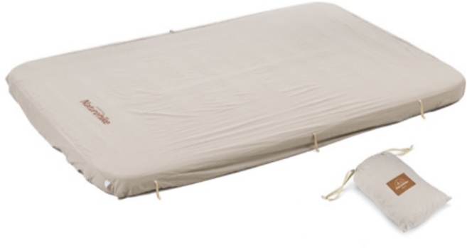 네이처하이크 자충매트 10cm 면커버, 아이보리