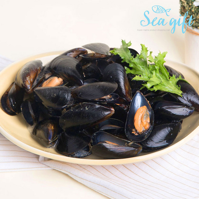 [씨기프트]냉동 피홍합 1kg 손질 간편 홍합탕 스튜 짬뽕 국물요리, 1개